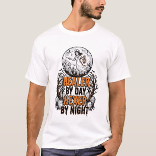 T-shirt Chemise d'infirmière Halloween Gravure vintage Art