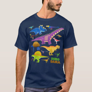 T-shirt Chemise Dino Dana Dinosaur Collection
