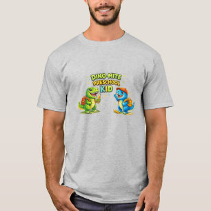 T-shirt Chemise Dino-Mite pour enfant en maternelle – Dos 