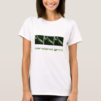 T-shirt Chemise d'insecte d'état de la Caroline Grrl