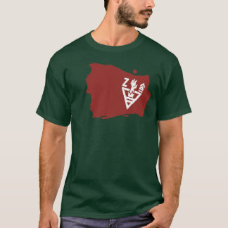T-shirt Chemise d'insignes d'armée de zombi