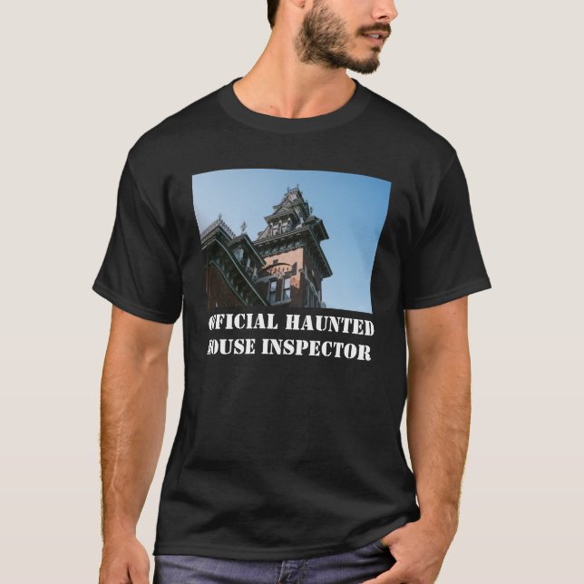 T-shirt Chemise d'inspecteur hantée par fonctionnaire de (Devant)