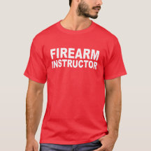 Chemise d'instructeur d'armes à feu - Deux côtés 