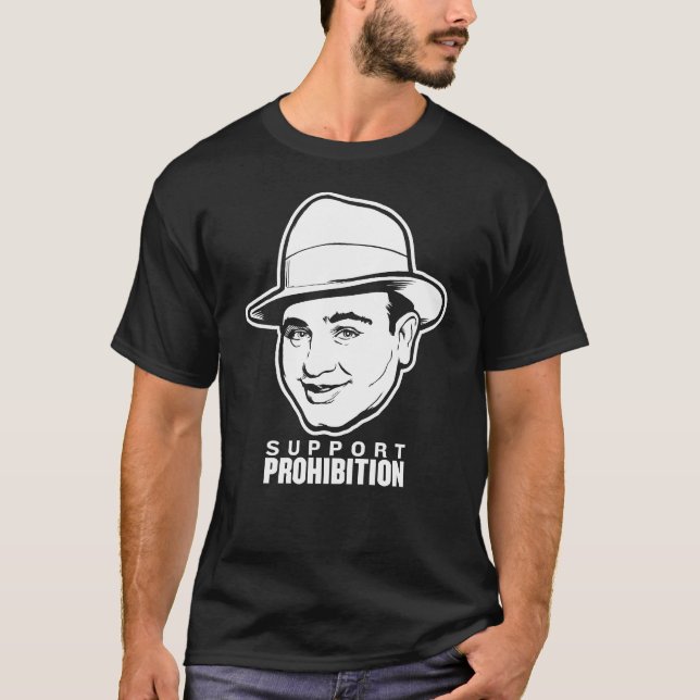 T-shirt Chemise d'interdiction de Capone (Devant)