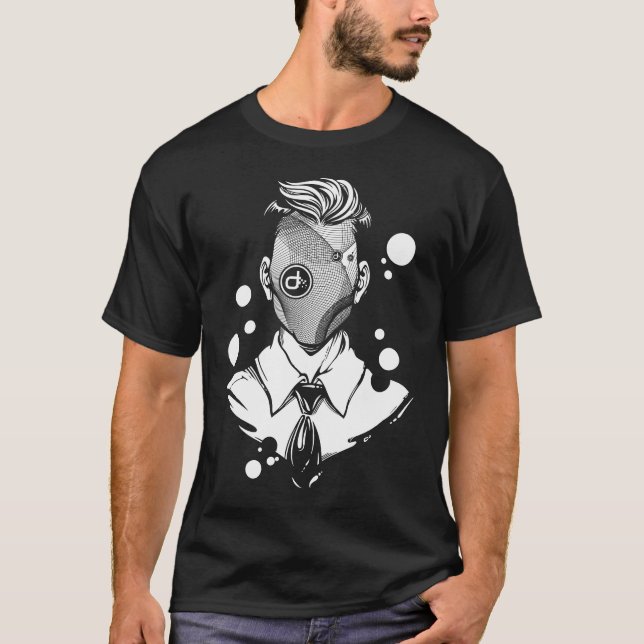 T-shirt Chemise d'intimité de DAPS (Devant)