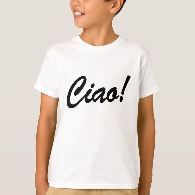 T-shirt Chemise d'Italien de Ciao (Devant)