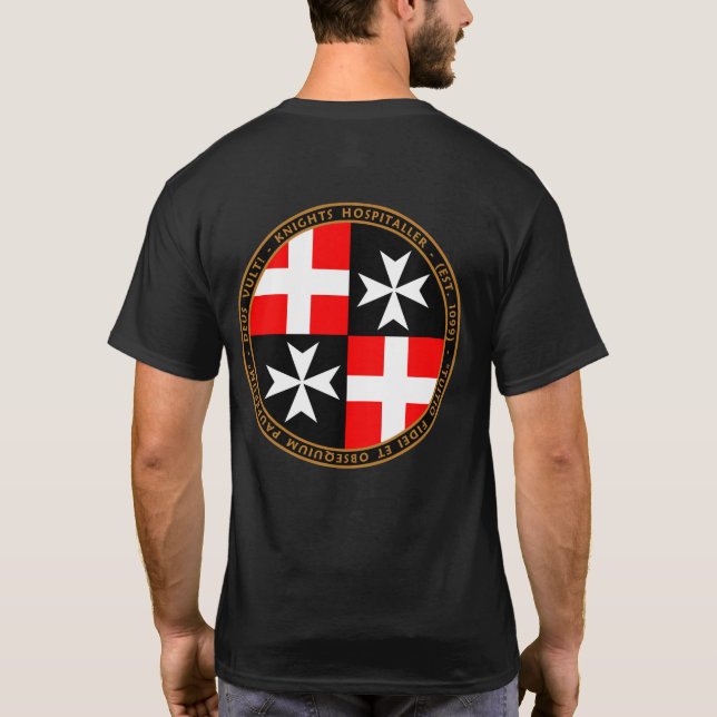T-shirt Chemise divisée de joint de Hospitaller quatre de (Dos)