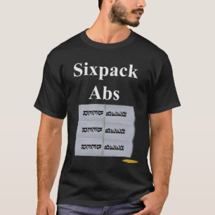 T-shirt Chemise d'obscurité d'ABS de Sixpack