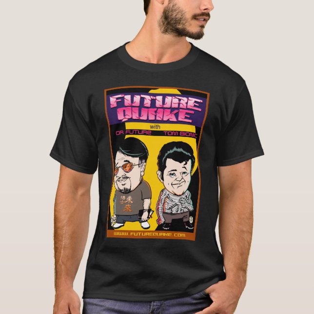T-shirt Chemise d'obscurité de bande dessinée de Doc. et (Devant)