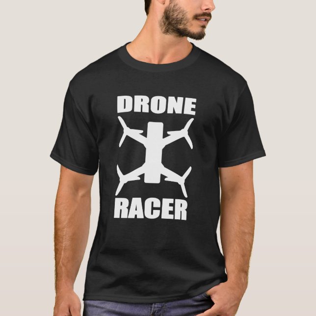 T-shirt Chemise d'obscurité de coureur de bourdon (Devant)
