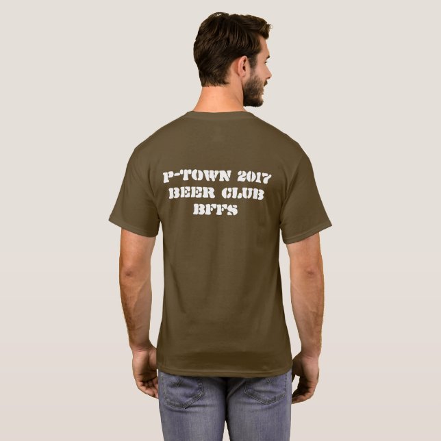 T-shirt Chemise d'ours de Ptown avec le dos (Dos entier)