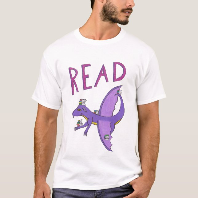 T-shirt Chemise Dragon LECTURE de Daisy (Devant)