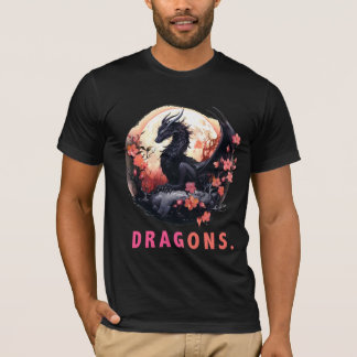 T-shirt Chemise Dragons Lovers