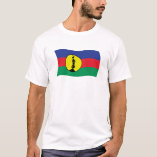 T-shirt Chemise Drapeau Du Peuple Kanak