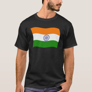 T-shirt Chemise Drapeau Indienne