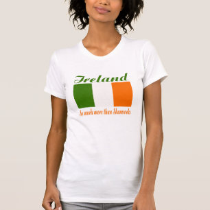 T-shirt Chemise drapeau irlandaise