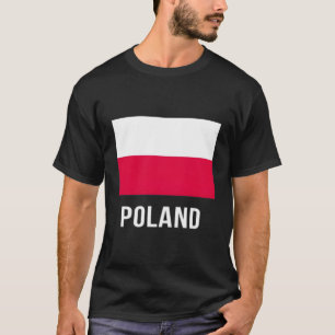 T-shirt Chemise Drapeau Polonaise