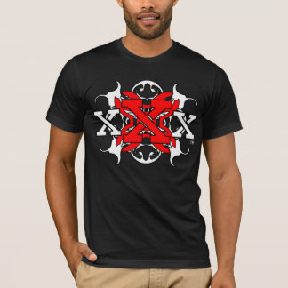 T-shirt Chemise droite de bord de X