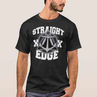 T-shirt Chemise droite de boussole de bord