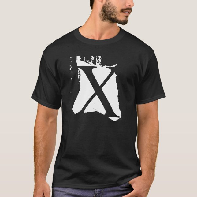 T-shirt Chemise droite de poème de bord (Devant)