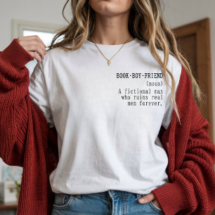 T-shirt Chemise drôle BOOK·BOY·FRIEND – Cadeau pour amateu