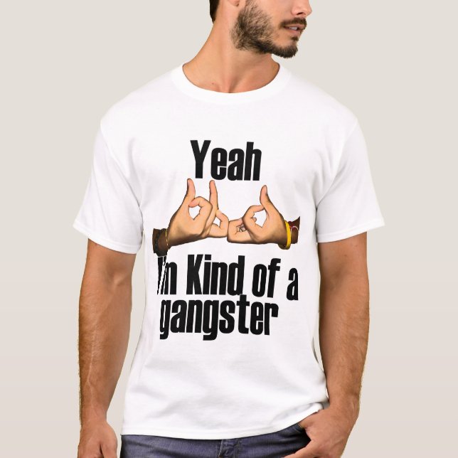 T-shirt Chemise drôle de bandit (Devant)