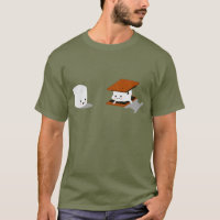 Chemise drôle de guimauve de Smores