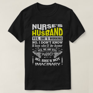 T-shirt Chemise drôle de mari de Nurse