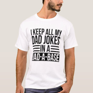 T-shirt Chemise drôle de papa, blagues de papa