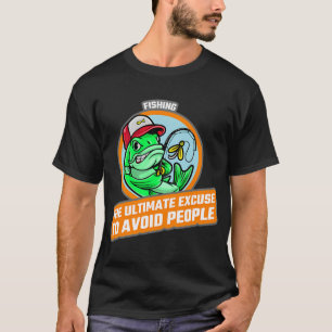T-shirt Chemise drôle de pêche