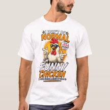 Chemise drôle de poulet – Tee-shirt hilarant de po