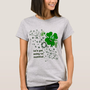 T-shirt Chemise drôle de shamrock de Jour de la Saint