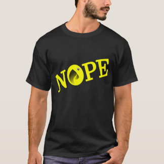 T-shirt Chemise drôle de visage de non