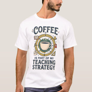 T-shirt Chemise drôle pour enseignant avec stratégie d'ens