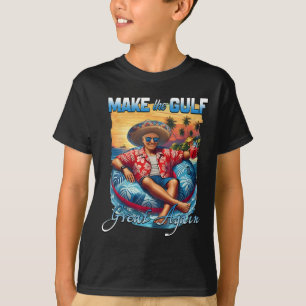T-shirt Chemise drôle Trump Faire le Golfe Grand Trump Mer
