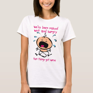 T-shirt Chemise drôle Wet Hungry