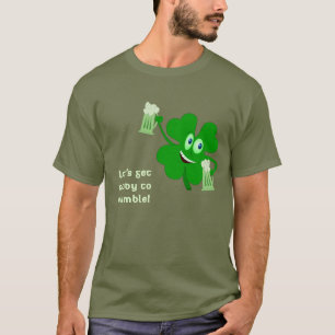 T-shirt Chemise d'Shamrock Jour de l'Saint Patrick amusant