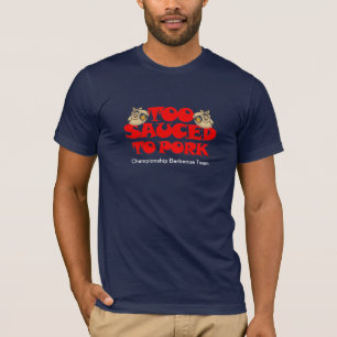 T-shirt Chemise du BBQ des hommes