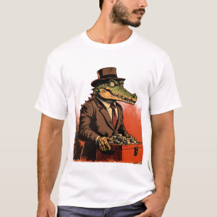 T-SHIRT CHEMISE DU BOSS CROCODILE DE LA MAFIA