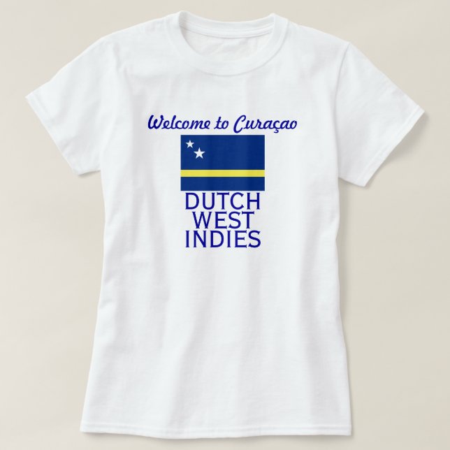 T-shirt Chemise du Curaçao (Design devant)