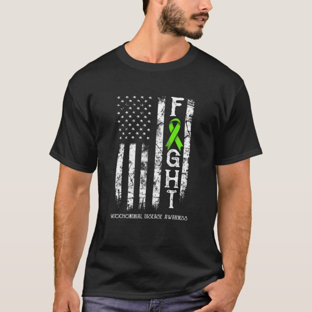 T-shirt Chemise du drapeau américain du guerrier de la mal (Devant)