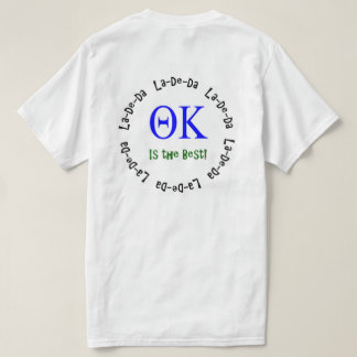 T-shirt Chemise du La-De-DA de Kappa de thêta