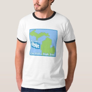 T-shirt Chemise du Michigan OSR Hexcrawl