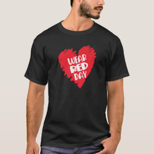 T-shirt Chemise du mois de la santé cardiaque Février Coeu