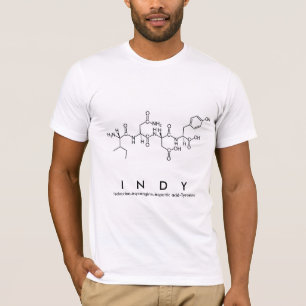 T-shirt Chemise du nom du peptide Indy