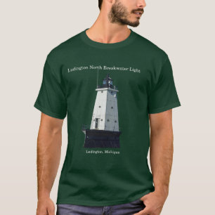 T-shirt Chemise du nord d'obscurité de lumière de