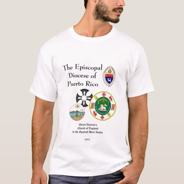 T-shirt Chemise du patrimoine diocèse épiscopal de Porto R (Devant)
