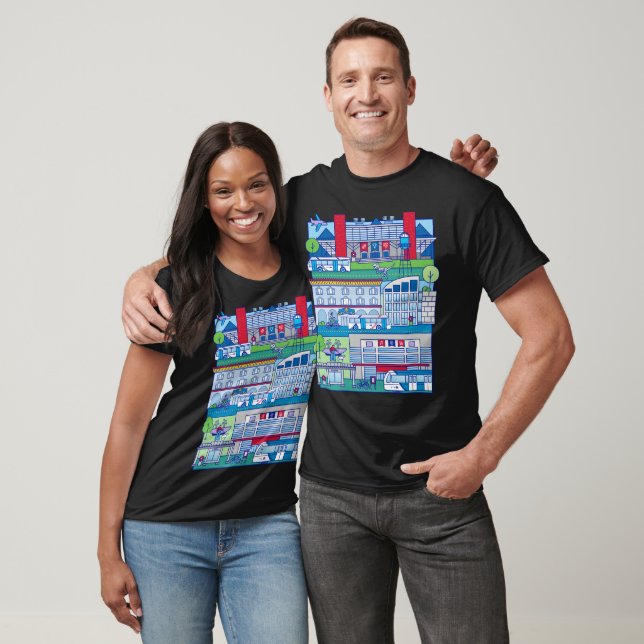 T-shirt Chemise du quartier de Salt Lake (Unisexe)