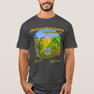 T-shirt Chemise du Sommet du Mont Charleston
