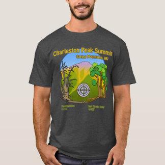 T-shirt Chemise du Sommet du Mont Charleston